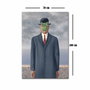 Wallity El hijo del hombre de René Magritte - 70 x 100 cm